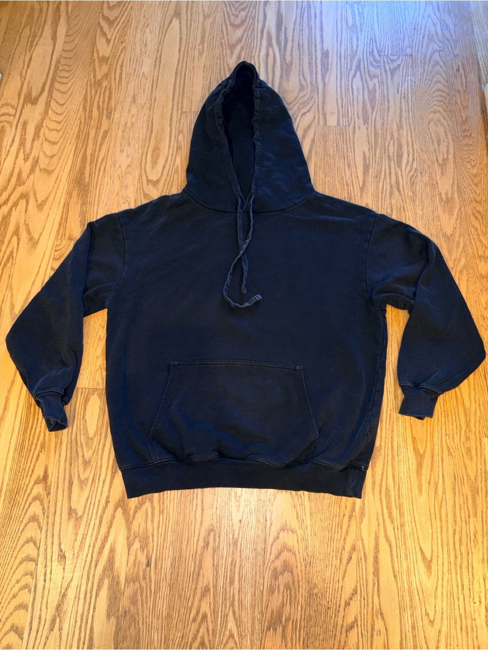 OFFLINE by Aerie Black Oversized Pullover Hoodie Sweatshirt Size XS